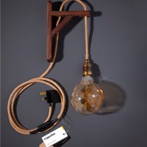 Copperfish Tua Hanging Light with Edison Bulb